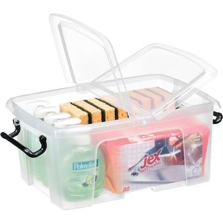 Cep Storage Box, 12 Liter, 11-3/5"Wx15-7/10"Dx7-1/5"H, Clear CEP2006710110